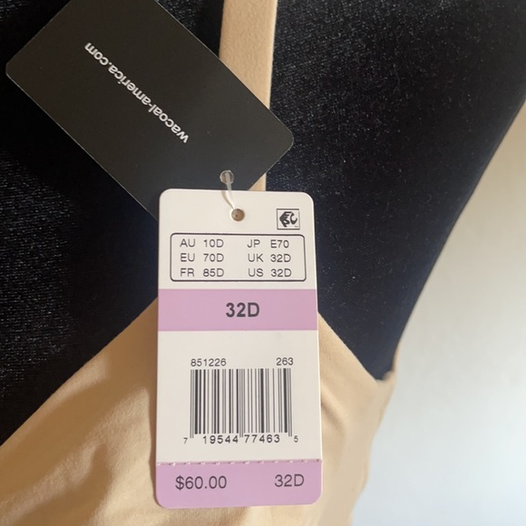 Wacoal-america hidden underwire bra, size 32D NWT - Picture 6 of 6